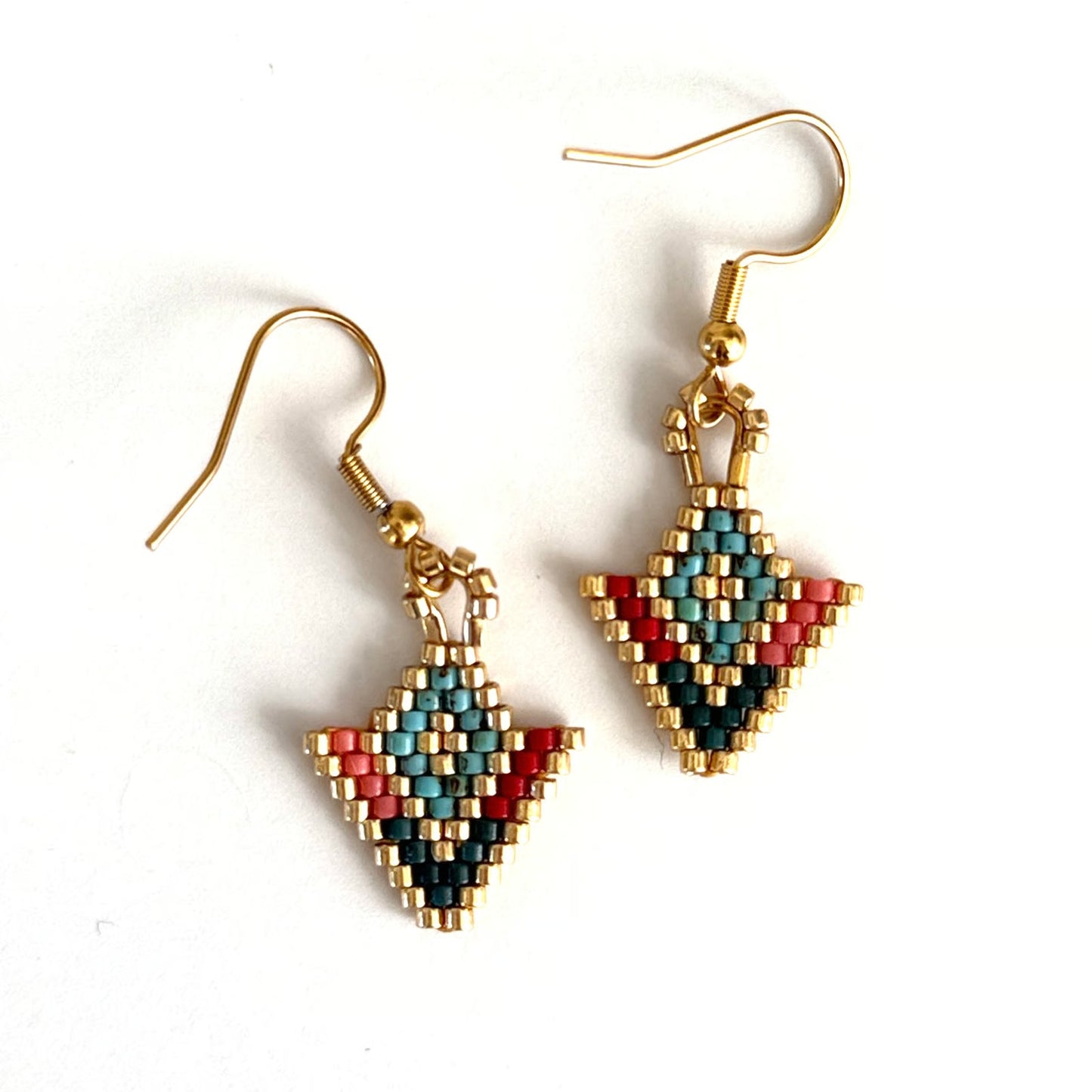 Wanted by DaS Beaded earrings diamond TRG
