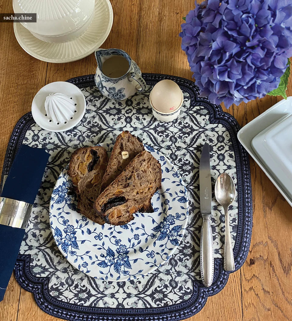 Bohemian Garden Winter placemat