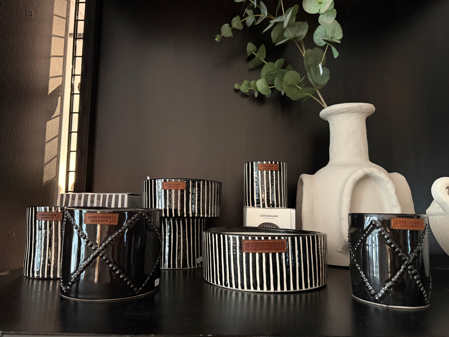 Côte Bougie geurkaars – Nomad Noir – S – Cèdre de L'Atlas