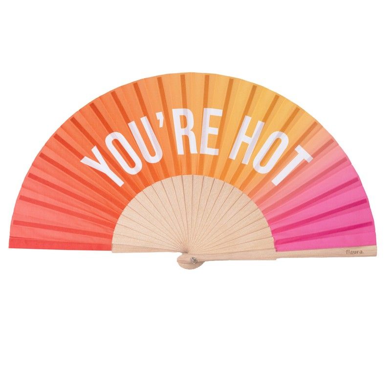 Waaier – Hand fan – You're hot – Fisura