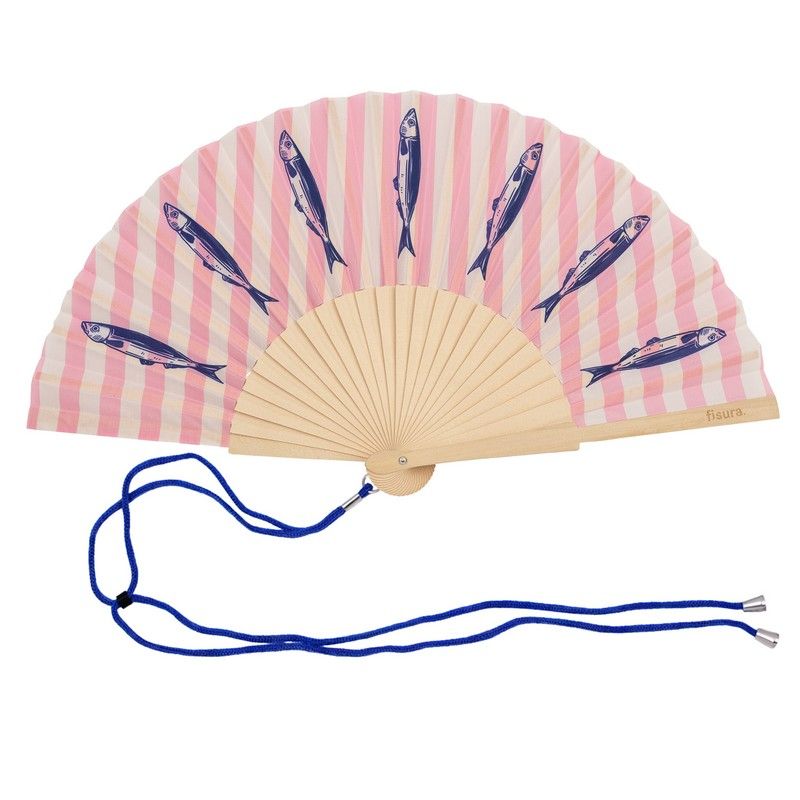 Waaier – Hand fan – Sardines – Fisura