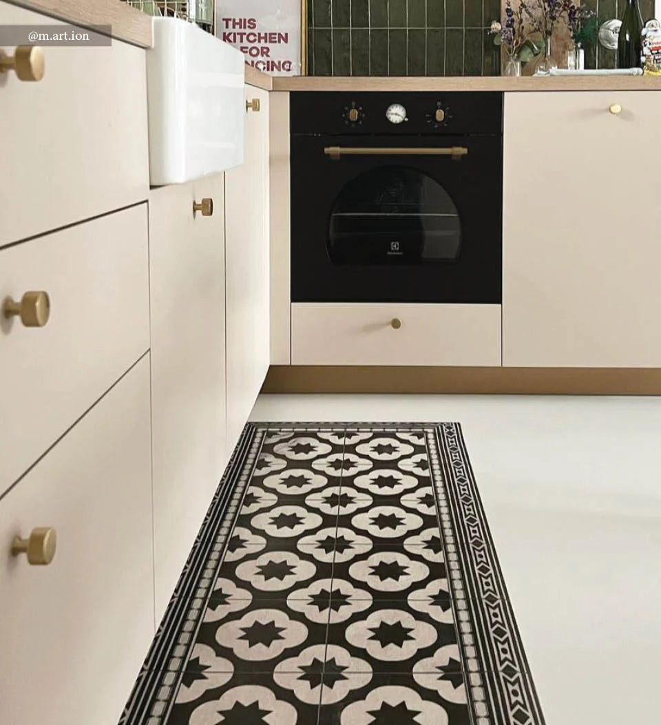 Vinyl vloerkleed Clover Beija Flor