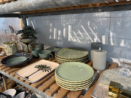 Latina Plate, Green, lunch