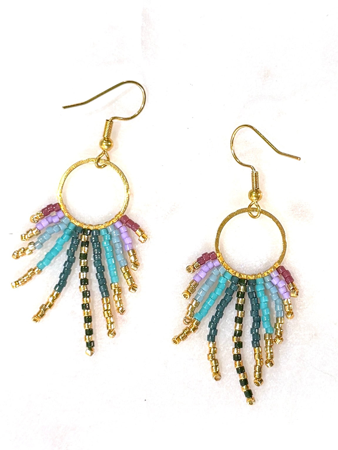 Wanted by DaS Beaded earrings Sun TLG