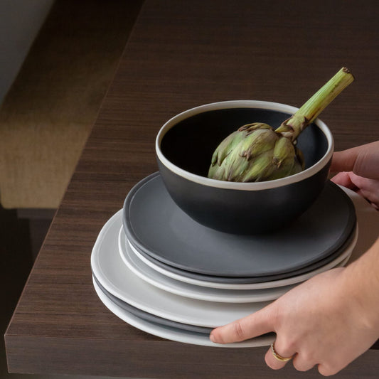 The Table large plate Black Pepper