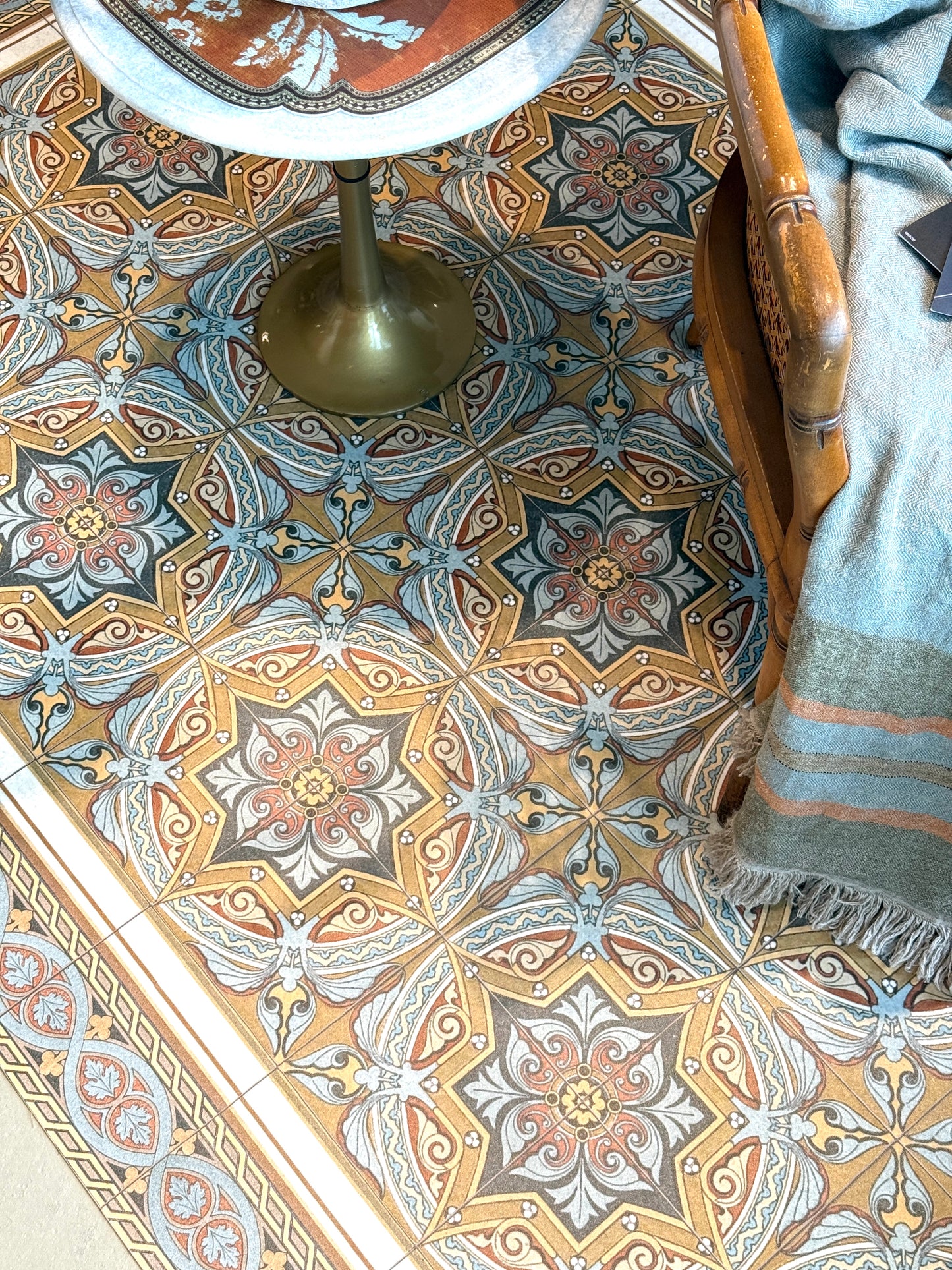 Vinyl vloerkleed Louise