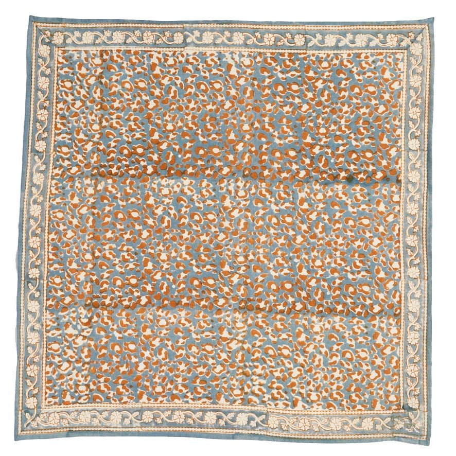 Bonheur du Jour Sjaal Leopard Blue