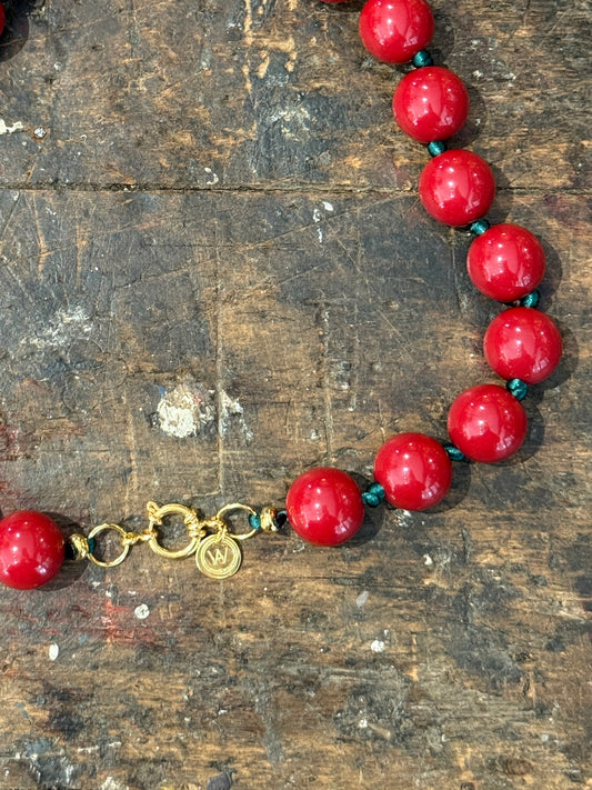 Bubble Neckalace Wanted by DaS Red Green