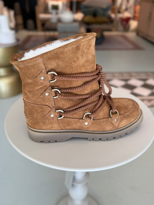 Cha TIBET Camel Suede