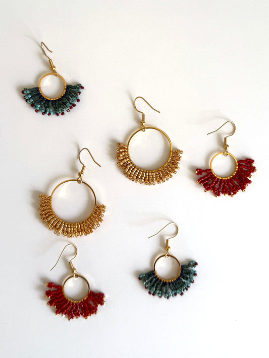 Earrings Wanted by DaS Sun Gold L