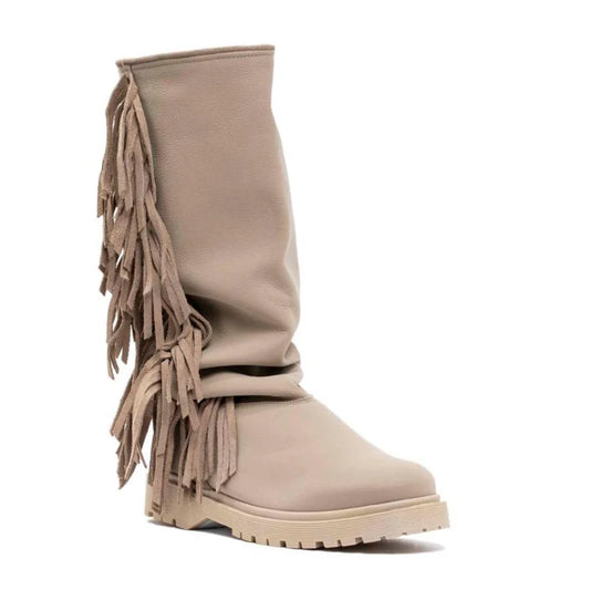CHA Fringe tall Taupe