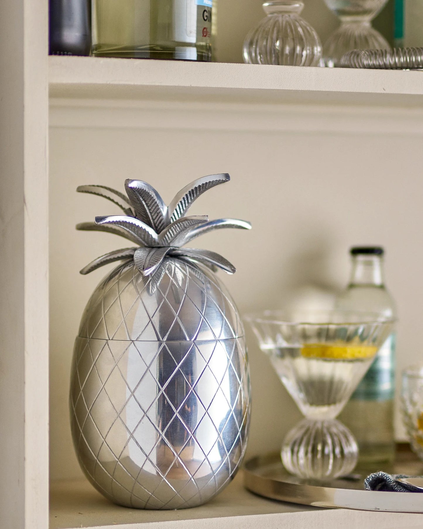 Bloomingville Yuichi Ice Bucket, Silver, Aluminum