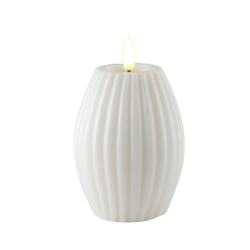 Deluxe Homeart Stripe 10 cm White