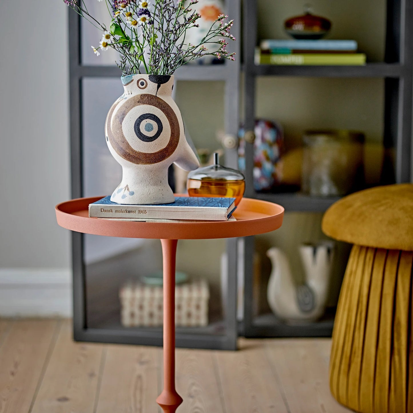 Bloomingville Anjou side table orange