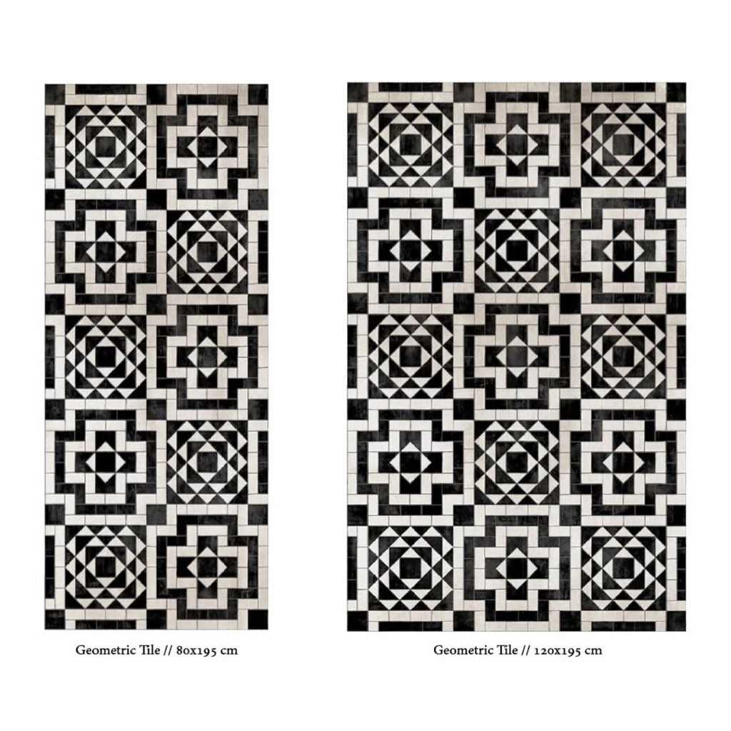 Vinyl vloerkleed Geomatric tile