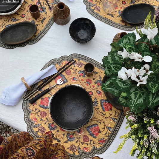 Placemat Bohemian Garden Gold