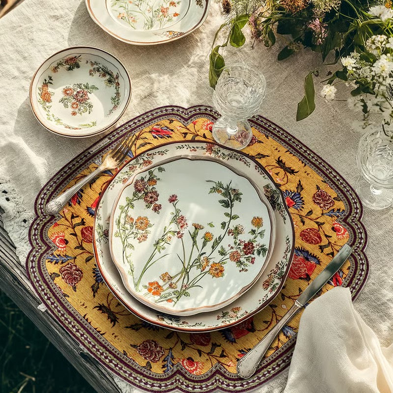 Placemat Bohemian Garden Gold