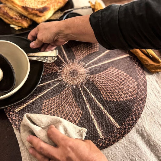 Placemat Makeba Lily round