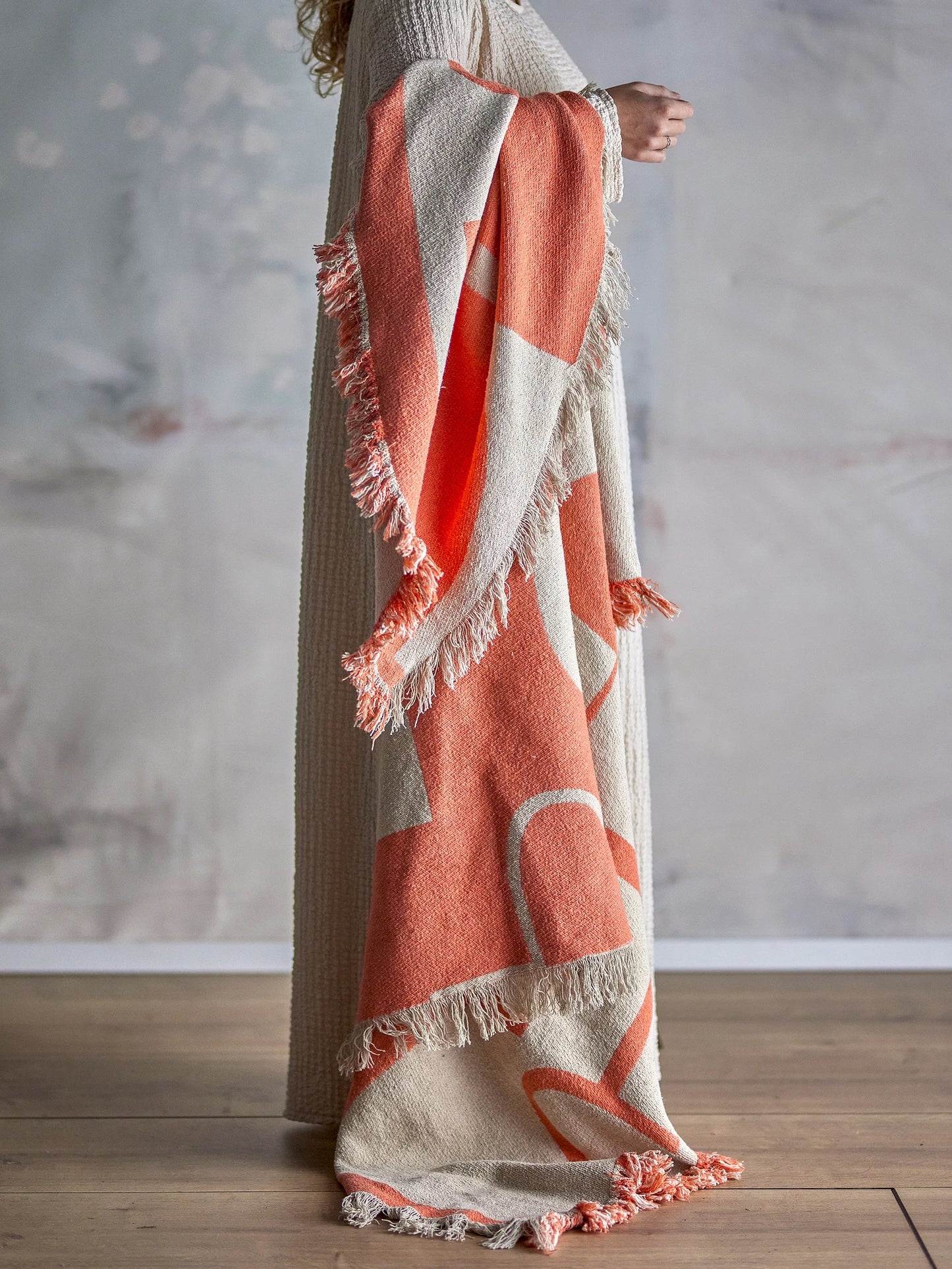 Bloomingville Caya throw
