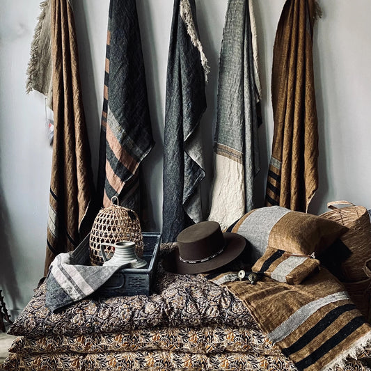 The Belgian towel Bruges stripe