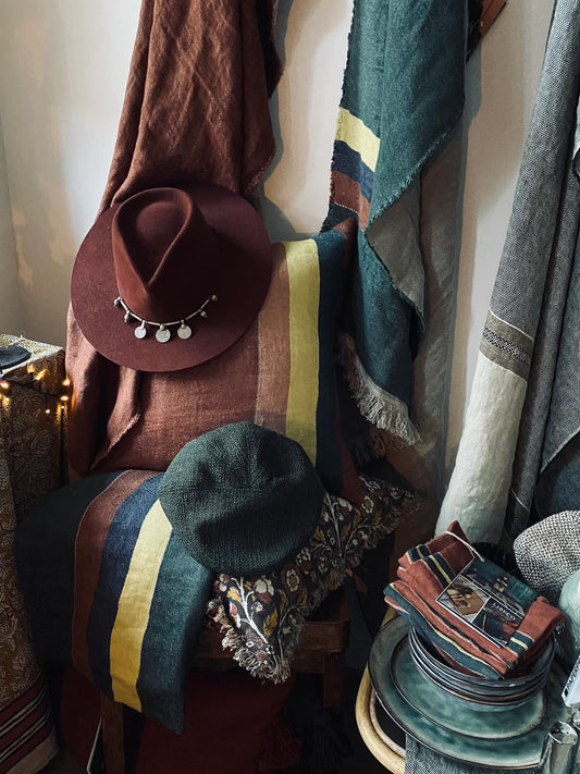 The Belgian pillow cover Old Rose