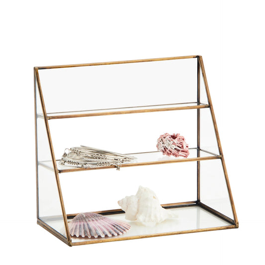 Madam Stoltz glass organizer