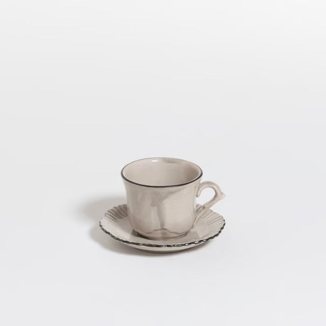 The Table espresso kop en schotel Oyster