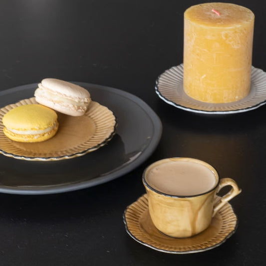 The Table espresso kop en schotel Honey