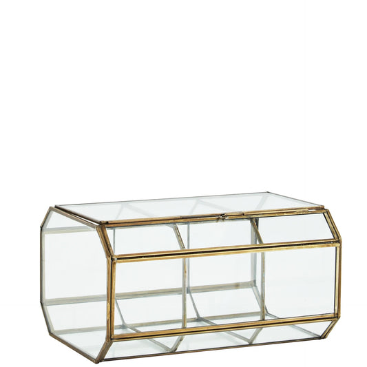 Madam Stoltz glazen kistje