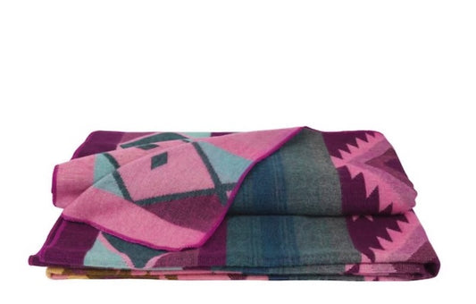 Plaid Alpacaloca Native Pink