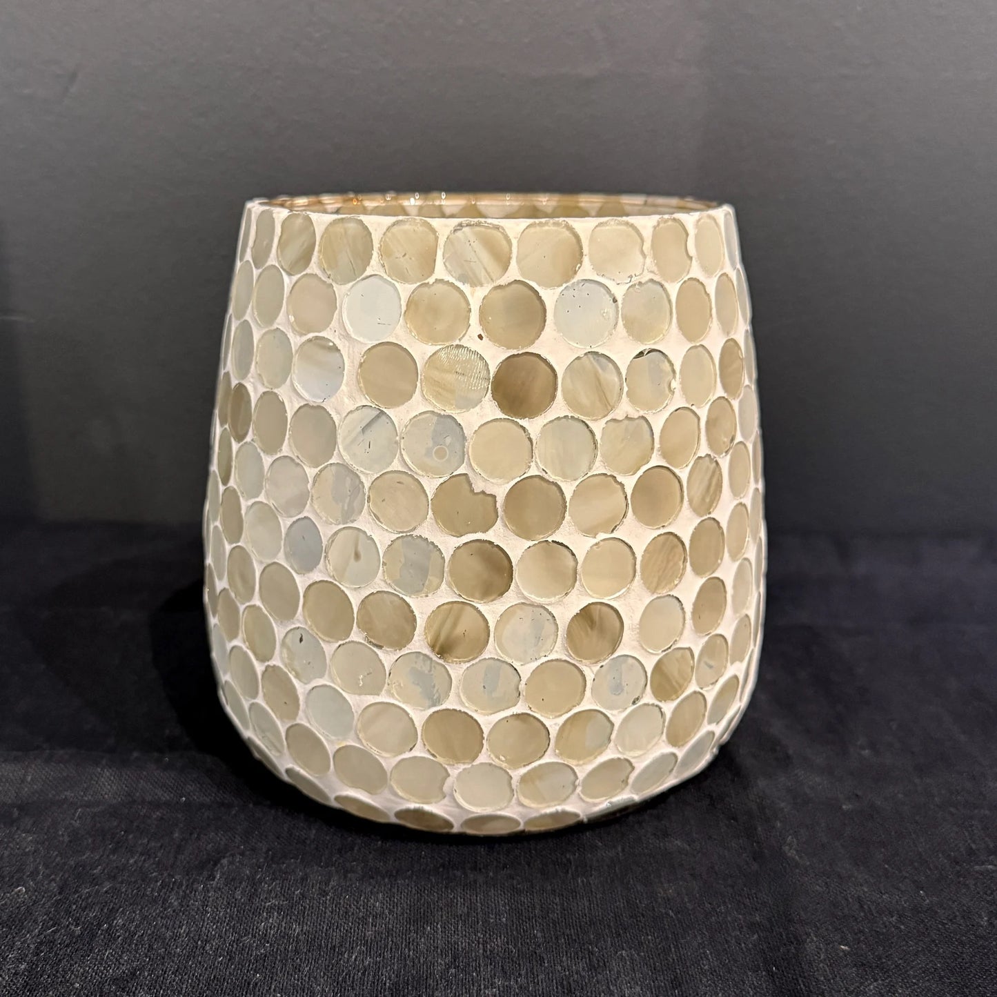 Votive waxinelicht houder mozaïek