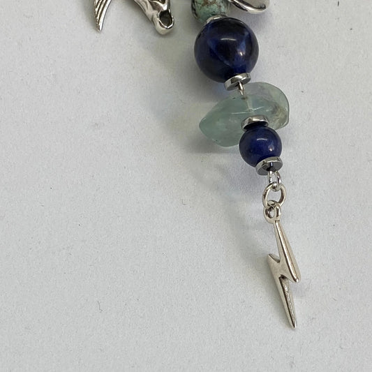 Wanted by DaS Sleeve belts Olsen BSG buffalo coin blue