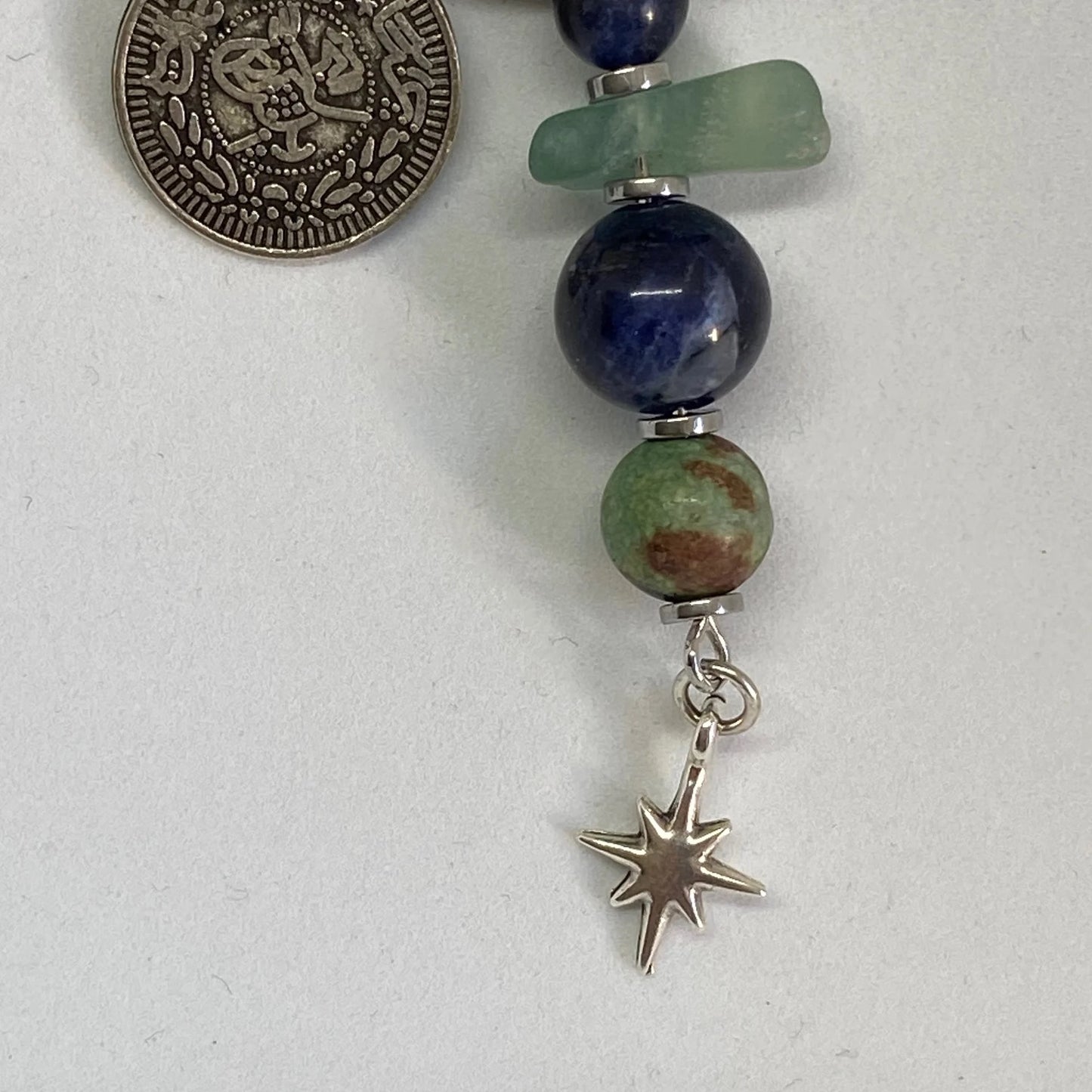 Wanted by DaS Sleeve belts Olsen BSG buffalo coin blue