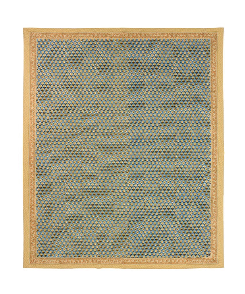 Doing Goods Blue Emma single plaid/(tafel) kleed