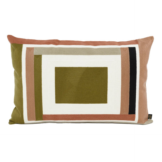Haomy kussen hoes Manille Kaki