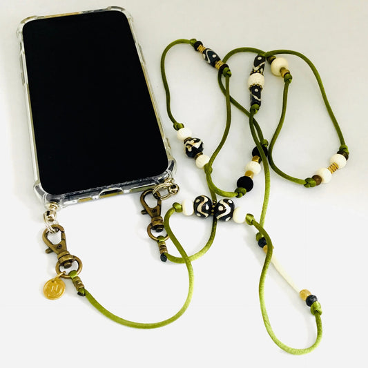 Wanted by DaS Phone cord green