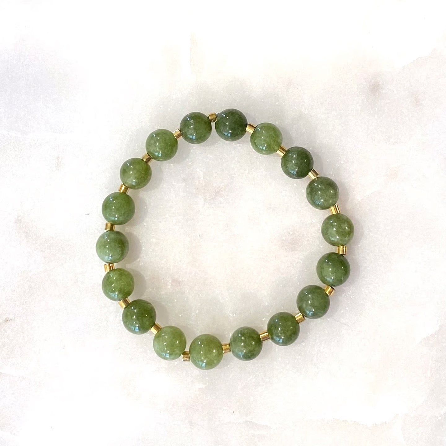 Gemstone Bracelet Canadian Jade