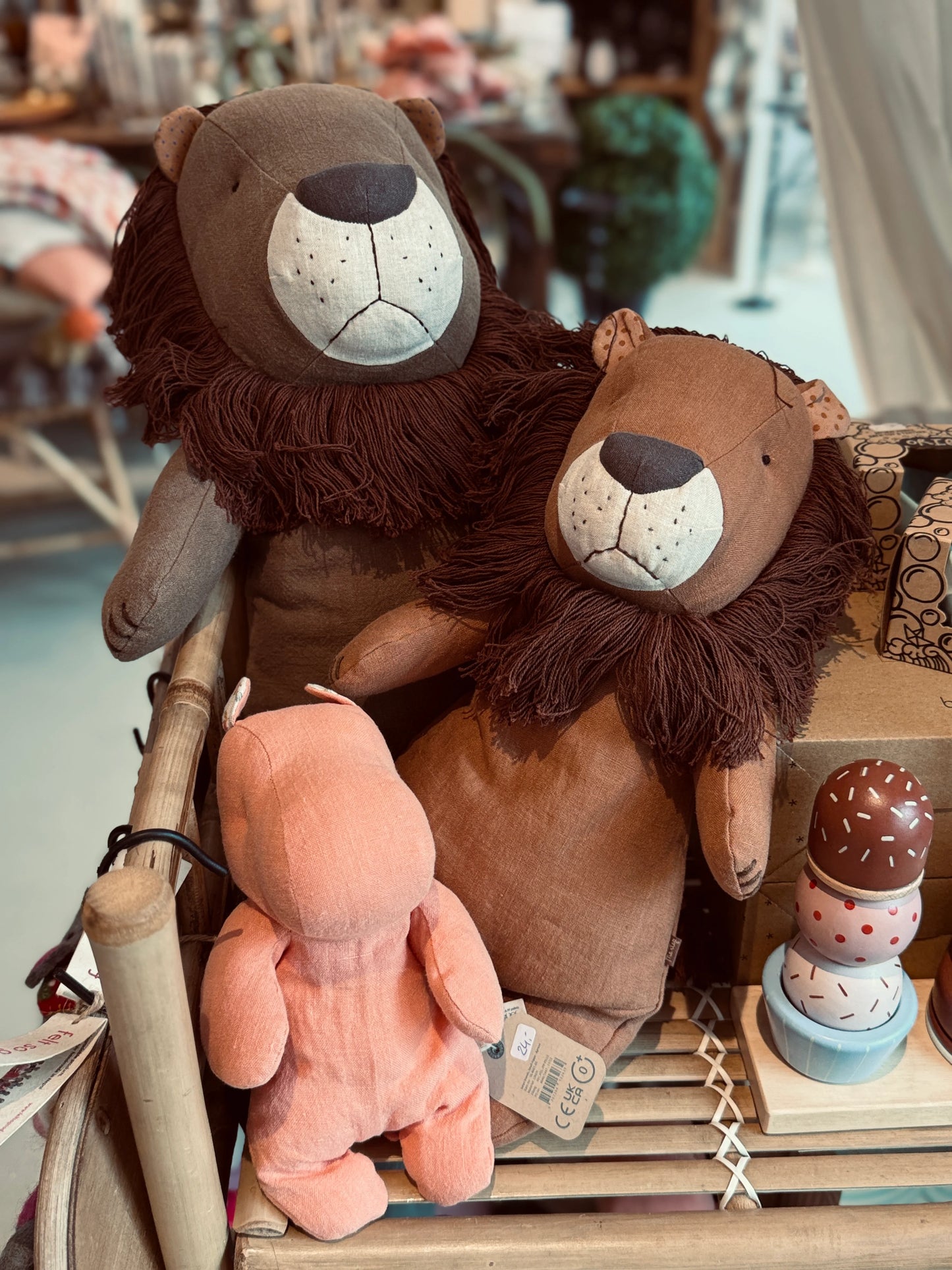 Maileg Hippo Small Apricot