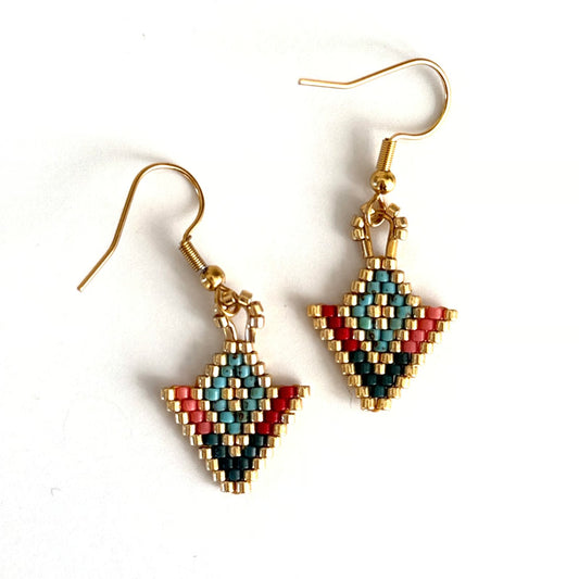 Wanted by DaS Beaded earrings diamond TRG