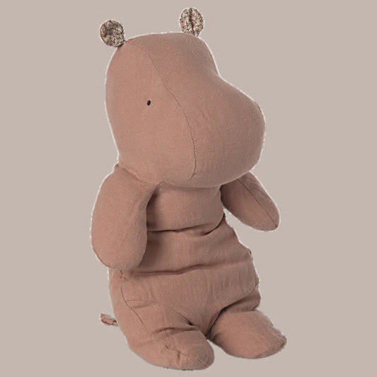 Maileg Hippo Medium Old Rose