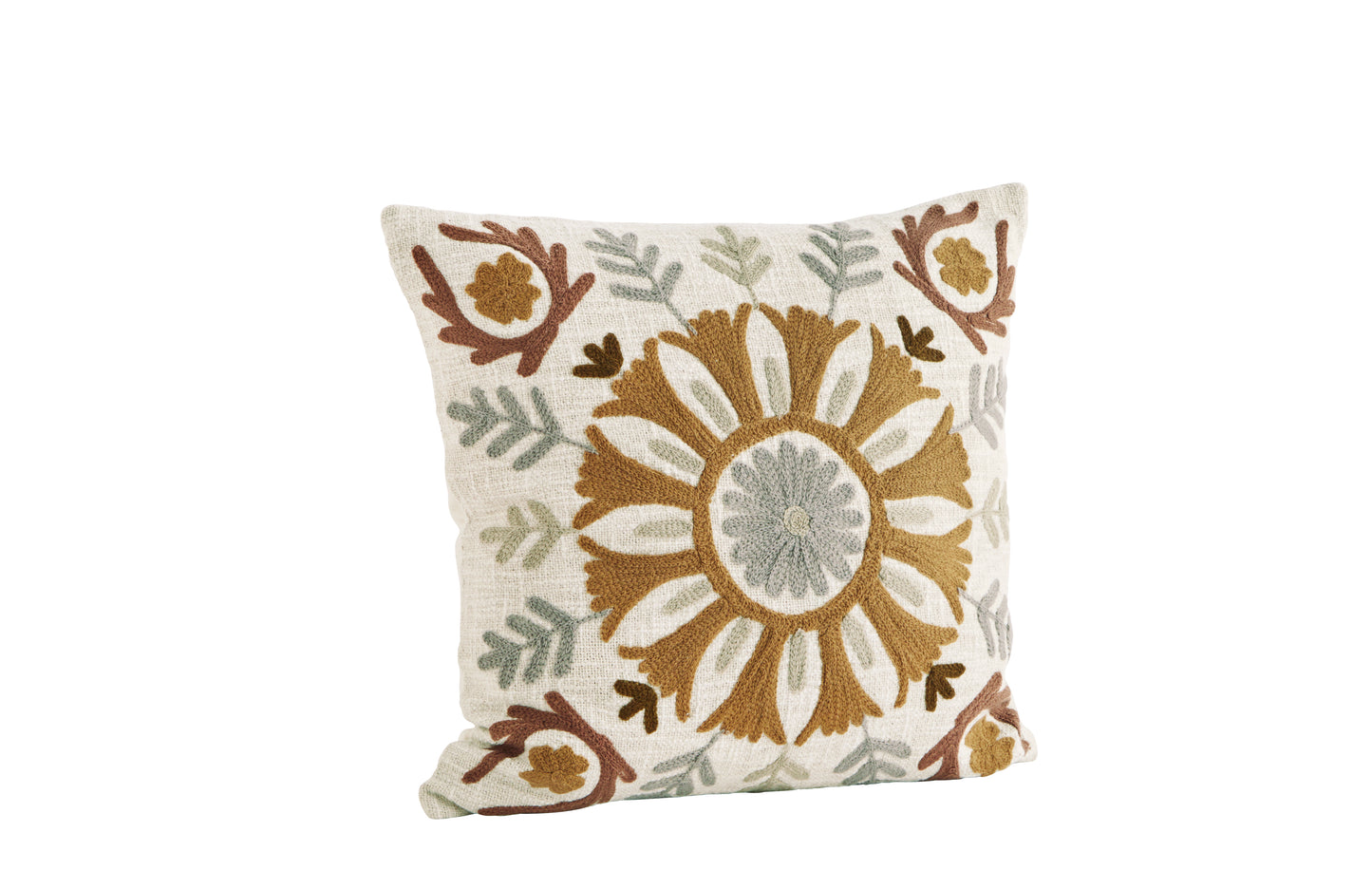 Geborduurde kussen hoes Madam Stoltz