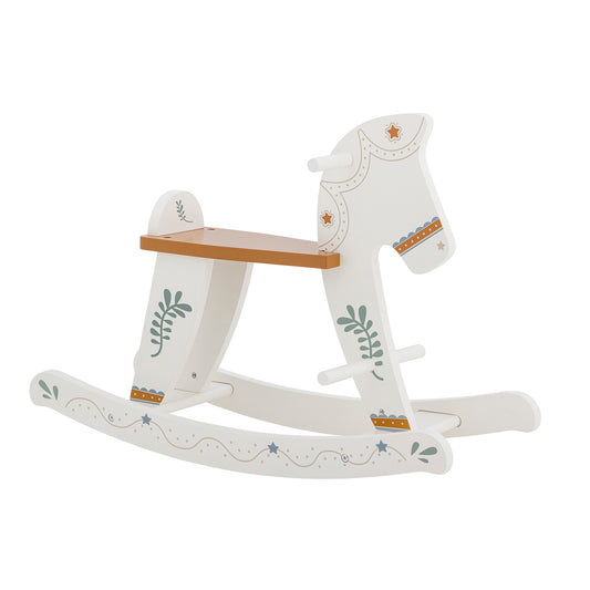 Ruddy Rocking Toy, Horse, White,