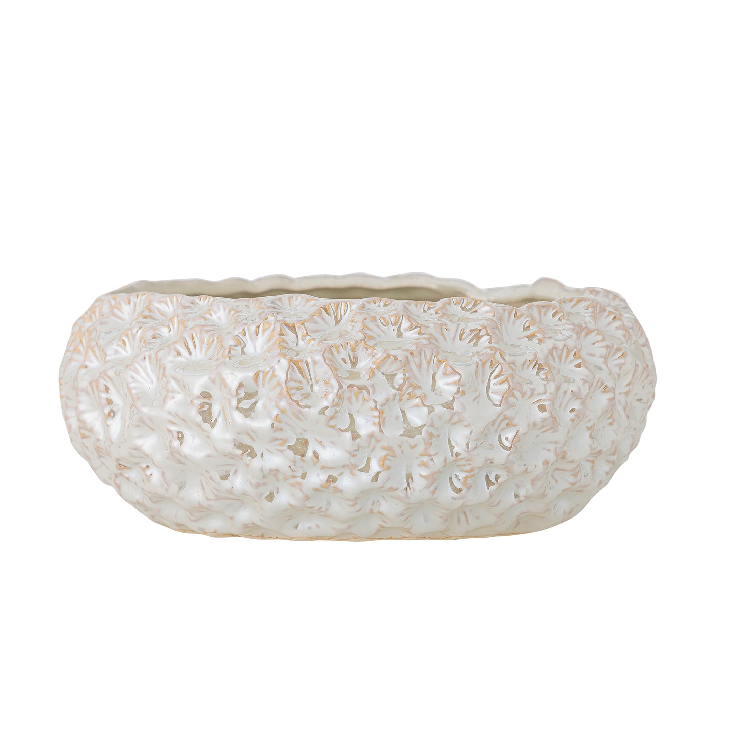 Bloomingville Lowen schaal – wit – keramiek