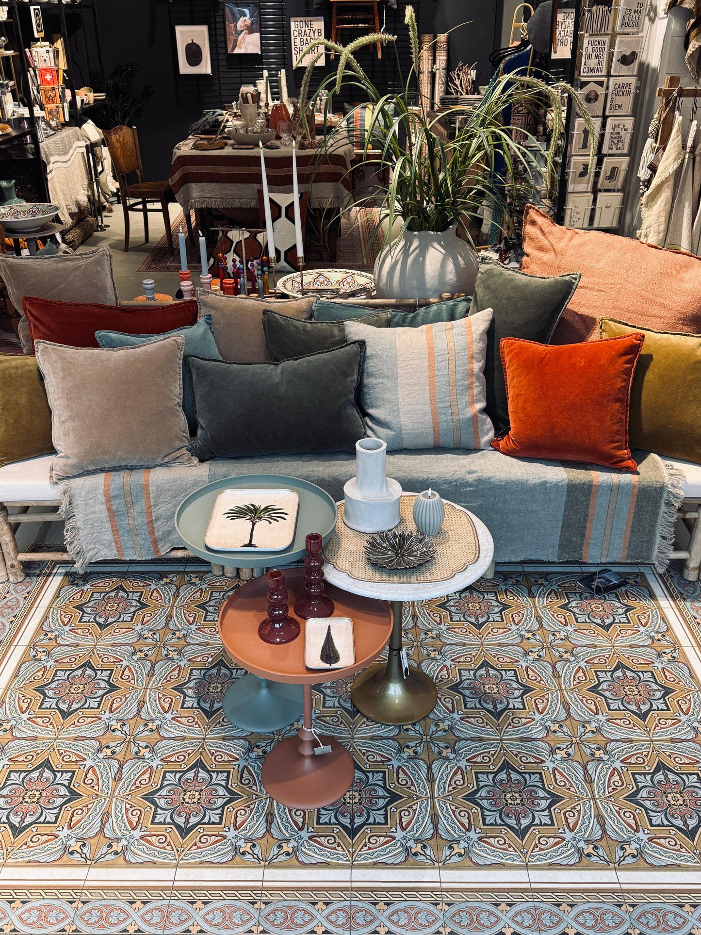 Vinyl vloerkleed Louise