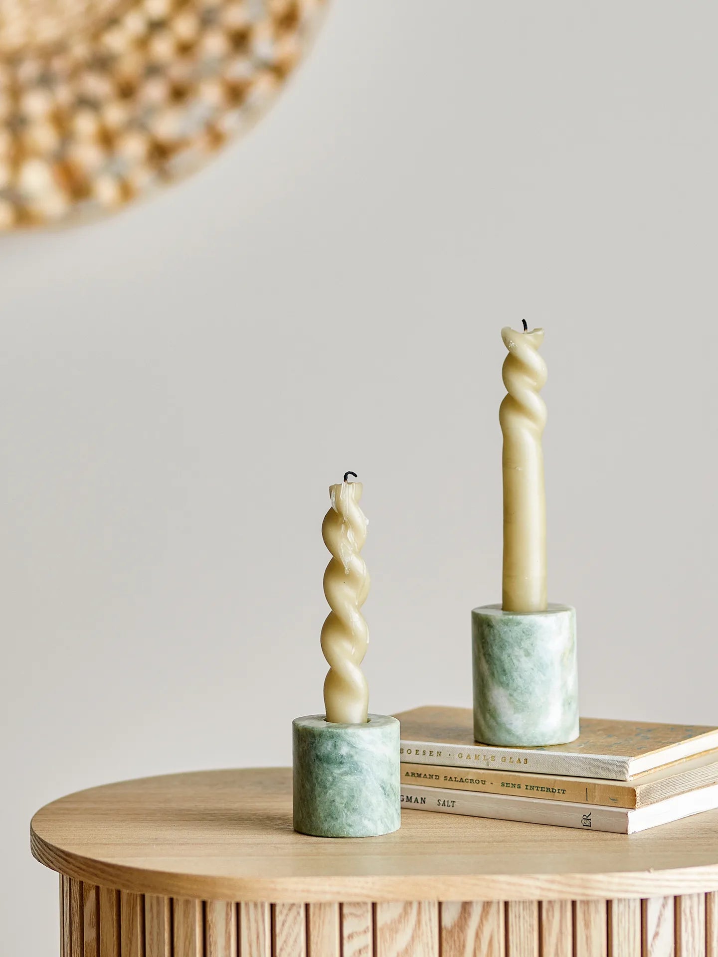 Bloomingville Komodo kandelaar – set van 2 – marmer