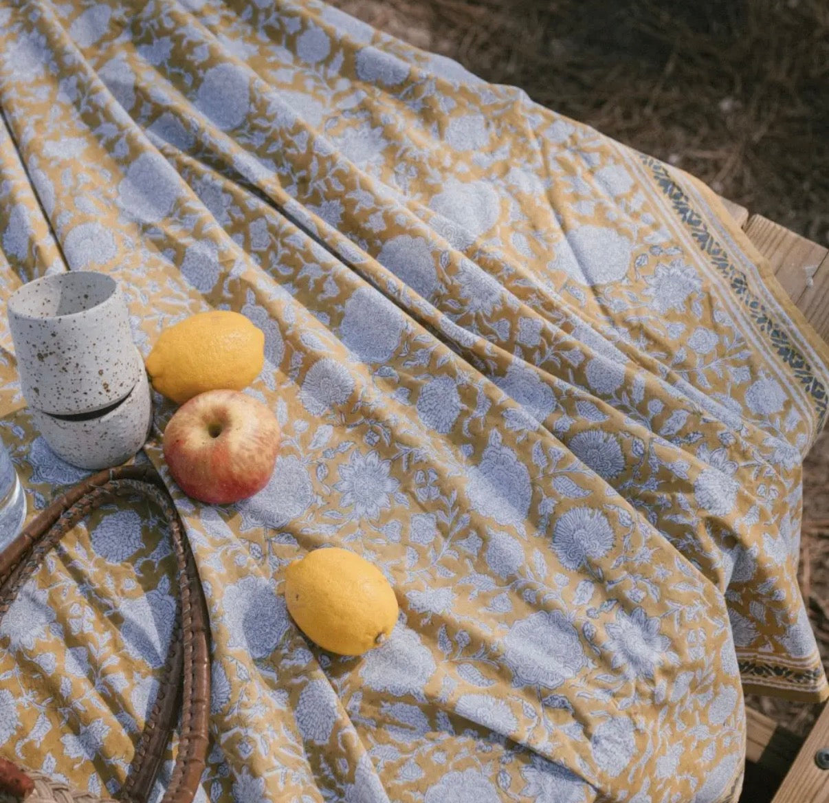 Bonheur du Jour Tafelkleed – Tupia – Absint