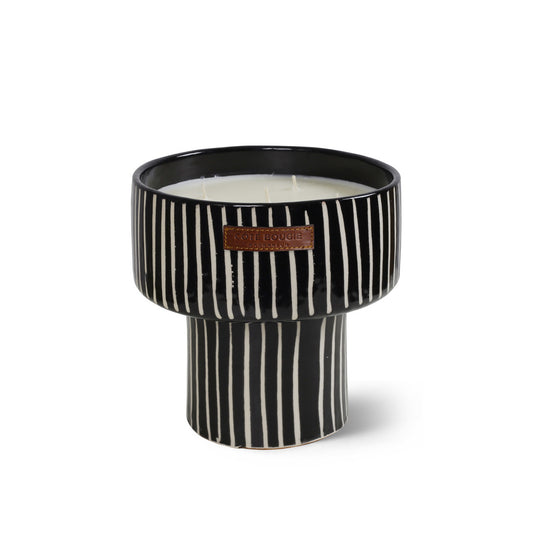 Côte Bougie geurkaars – Coupe Zébré – M –  Manderine Majorelle