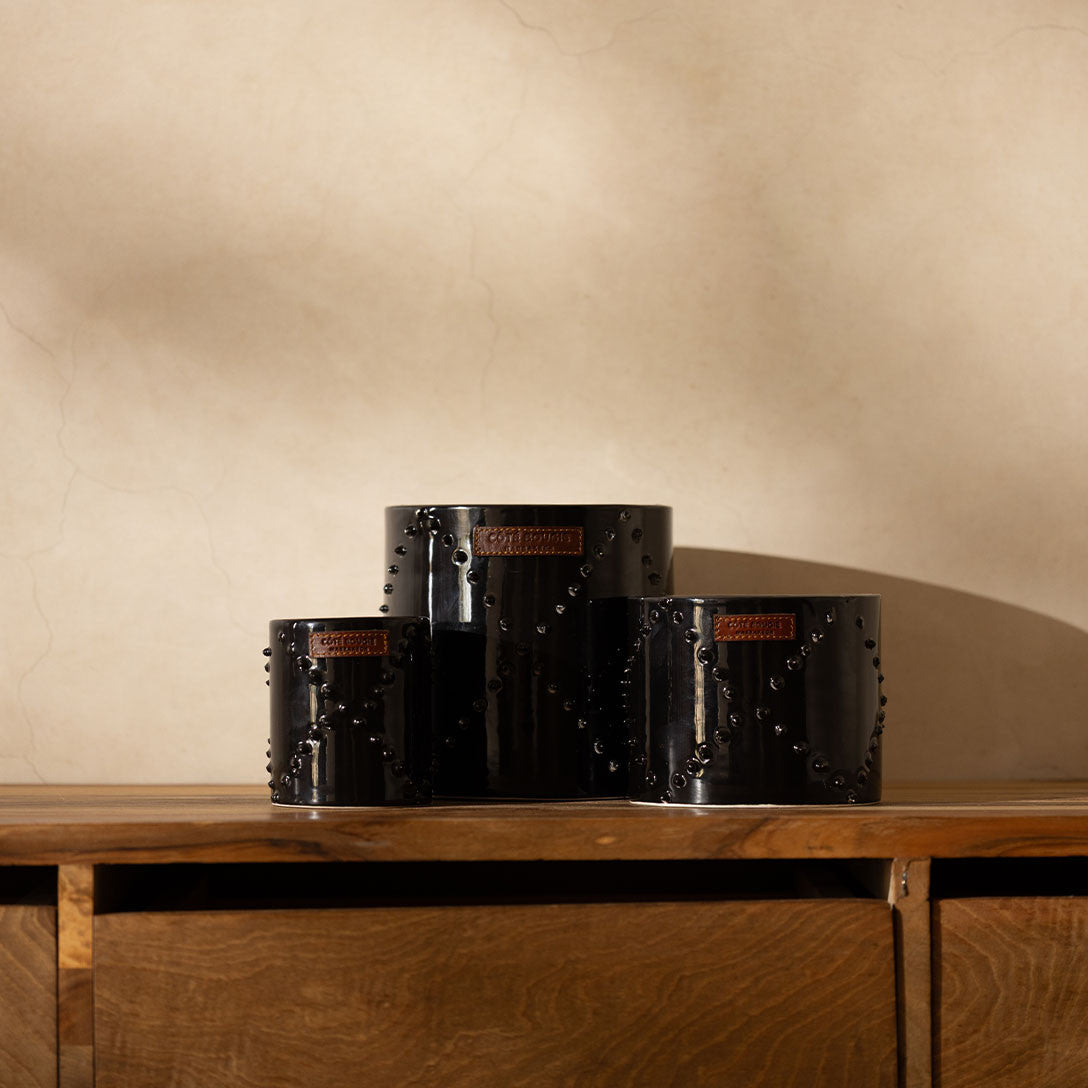 Côte Bougie geurkaars – Nomad Noir – S – Cèdre de L'Atlas