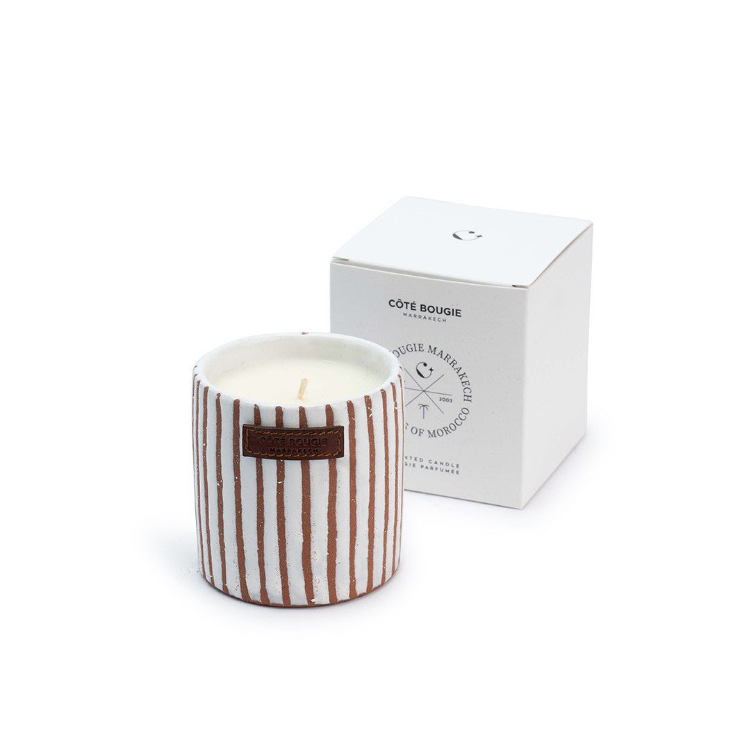 Côte Bougie geurkaars – Zébré Terra  – S – Kamoun