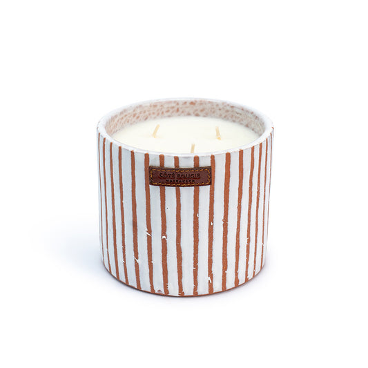 Côte Bougie geurkaars – Zébré Terra – M – Kamoun
